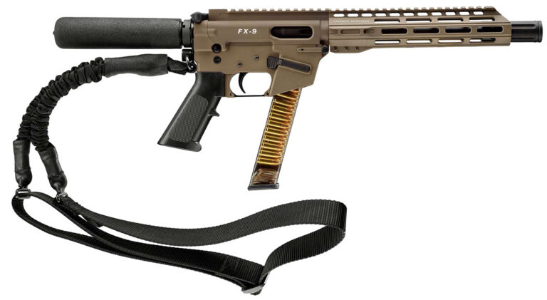FREEDOM ORDNANCE FX9P10T-FDE  9MM 10″TUBE  31R FDE