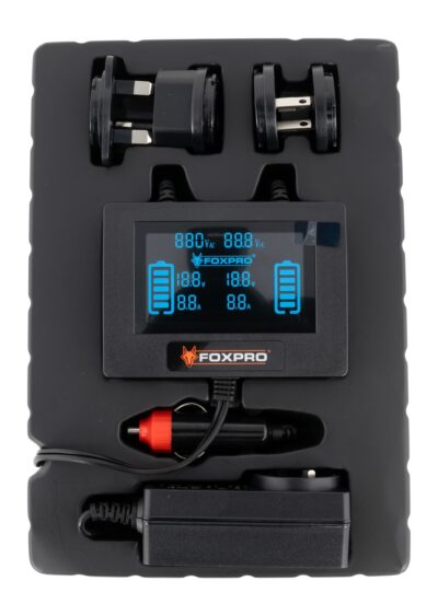Foxpro UNVBTCHG Universal Battery Charger  3.7 Volts Charges w/ AC Powered