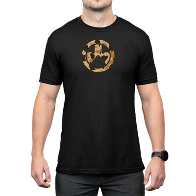 Magpul MAG1527-001-3XL Raider Camo Icon CVC  Black Cotton/Polyester Short Sleeve 3XL