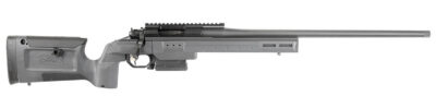 Larue Tactical LTKRGSIETE65CM23GRY Siete 6.5 Creedmoor 23″ Threaded Barrel, Picatinny Rail Receiver, Larue KRG Bravo Gray Polymer Chassis