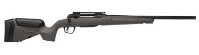 Savage Arms 32424 110 Trailblazer 7mm Rem Mag 3+1 22″ Fluted Barrel, Flat Dark Gray Adj LOP Synthetic Stock, Right Hand