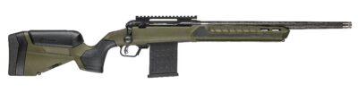 Savage Arms 32664 110 UltraLite Predator 308 Win 10+1 18″ Carbon Fiber Barrel, Arca Rail Forend, Hunter Green AccuStock w/AccuFit V2 Synthetic Stock, Right Hand