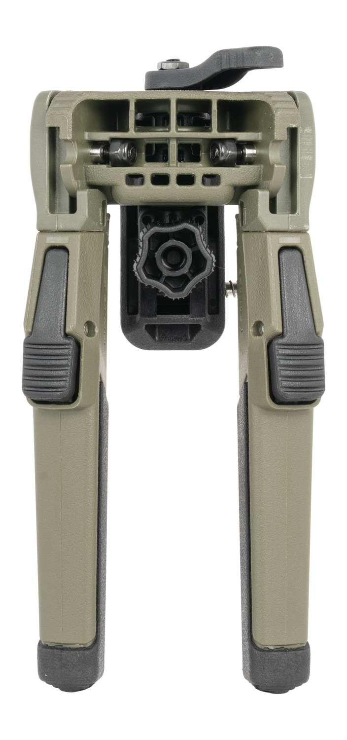 Savage Arms 56451 Sling Swivel Bipod  7.20″-10″ High Green Polymer