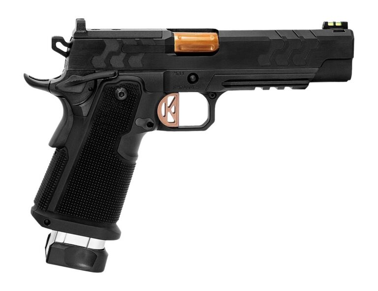 Kimber Mfg, Inc 3500056 2K11 9mm Luger 10+1 Lightening Cut/Optic Ready/Serrated Slide, Stainless Steel Frame w/Beavertail & Picatinny Rail Kimber Mfg, Inc 3500056 2K11 9mm Luger 10+1 Lightening Cut/Optic Ready/Serrated Slide, Stainless Steel Frame w/Beavertail & Picatinny Rail
