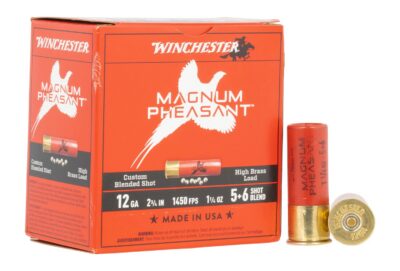WINCHESTER 12 GA 2-3/4″  5 & 6 MAGNUM PHEASANT 1-3/8 OZ 25RD/BX 10BX/CS