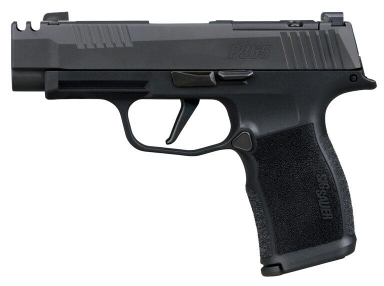 SIG P365 380ACP 3.1 OR (2) 12RD BLK COMP MS SIG P365 380ACP 3.1 OR (2) 12RD BLK COMP MS