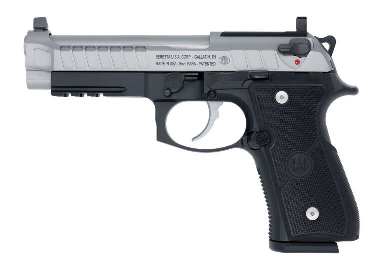 Langdon Tactical Tech 92E2TJRR Beretta 92 Elite Full Size 9mm Luger 18+1 4.70″ Stainless Barrel, Inox Stainless Steel Optic Ready/Serrated Slide, Black Anodized Aluminum Frame w/Picatinny Rail, Textu Langdon Tactical Tech 92E2TJRR Beretta 92 Elite Full Size 9mm Luger 18+1 4.70″ Stainless Barrel, Inox Stainless Steel Optic Ready/Serrated Slide, Black Anodized Aluminum Frame w/Picatinny Rail, Textu