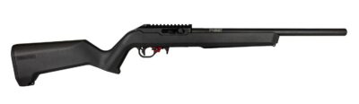 Franklin Armory 0290002BLK F22 V 22 LR 10+1 18″ Black Integrated Suppressor Barrel, Black Hardcoat Anodize Aluminum Receiver w/Picatinny Rail, Black Magpul MOE X-22 Synthetic Stock, 22-EZ Binary Trigg