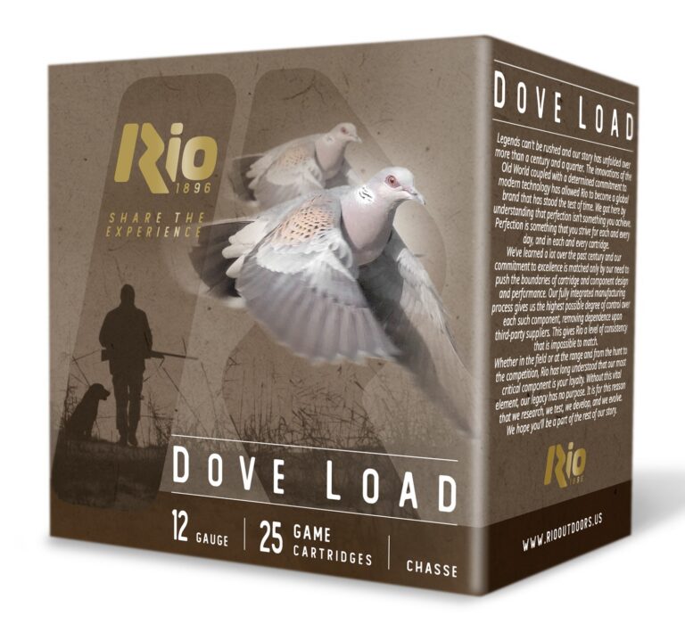 RIO RDL32HV8   DOVE LOAD 12G  2-3/4  8       25/10