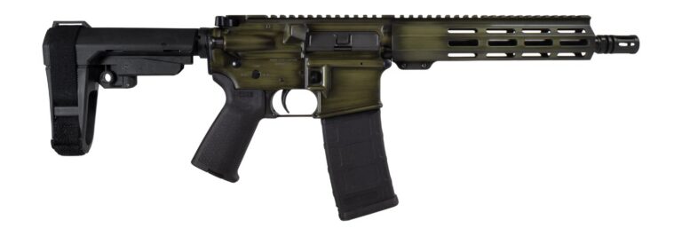 Shark Coast Tactical SCC07183GRNBW-P Distressed 5.56 NATO 30+1 10.50″ Black Nitride Threaded Barrel, Aluminum Receiver w/Picatinny Rail, M-LOK Handguard, Polymer SB Tactical SBA3 Brace, Magpul MOE Gri Shark Coast Tactical SCC07183GRNBW-P Distressed 5.56 NATO 30+1 10.50″ Black Nitride Threaded Barrel, Aluminum Receiver w/Picatinny Rail, M-LOK Handguard, Polymer SB Tactical SBA3 Brace, Magpul MOE Gri