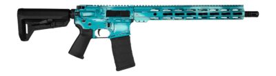 Shark Coast Tactical SCC101969ABRZCC Anime-15 *CA Compliant 5.56 NATO 10+1 16″ Black Melonite Threaded Barrel, Aluminum Receiver w/Picatinny Rail, M-LOK Handguard, Magpul MOE SL Black Polymer Stock, M
