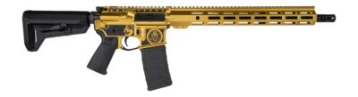 Shark Coast Tactical 300144100002CC FDE *CA Compliant 5.56 NATO 10+1 16″ Black Melonite Threaded Barrel, Flat Dark Earth Cerakote Aluminum Receiver w/Picatinny Rail, M-LOK Handguard, Magpul MOE SL Bla