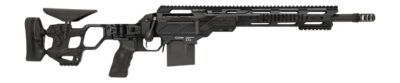 Cadex Inc CDXSSCOV308165CP20I2E1 CDX-SS Seven S.T.A.R.S. Covert Compact 308 Win 10+1 16.50″ Black DLC Fluted Threaded Barrel, Black Cerakote Receiver w/Picatinny Rail, M-LOK Handguard, Black Folding S