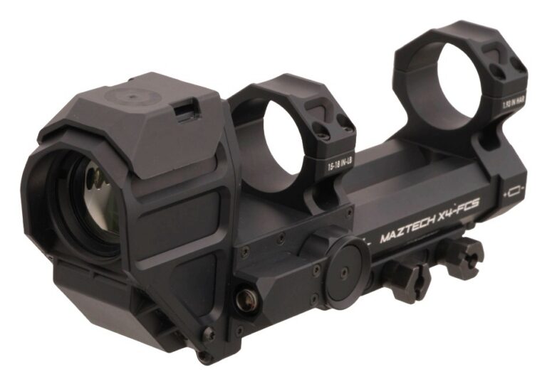 MAZTECH MZT001-30-AB-BLK/GRN X4-FCS 30MM