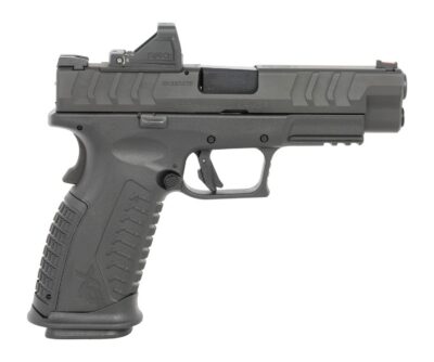 Springfield Armory XDME94510BHCOSP15PAC XD-M Elite OSP Gear Pac Full Size 10mm Auto, 15+1 4.50″ Black Melonite Match Grade Barrel & Optic Ready/Serrated Steel Slide, Black Polymer Frame w/Picatinny Ra