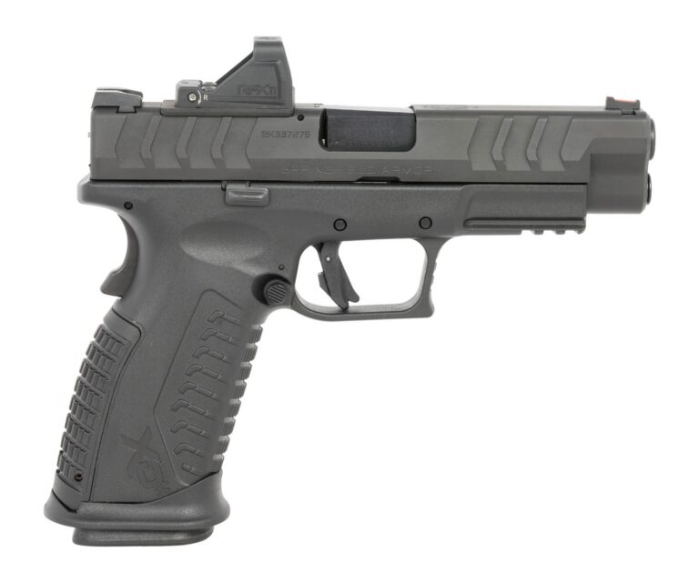 Springfield Armory XDME94510BHCOSP15PAC XD-M Elite OSP Gear Pac Full Size 10mm Auto, 15+1 4.50″ Black Melonite Match Grade Barrel & Optic Ready/Serrated Steel Slide, Black Polymer Frame w/Picatinny Ra Springfield Armory XDME94510BHCOSP15PAC XD-M Elite OSP Gear Pac Full Size 10mm Auto, 15+1 4.50″ Black Melonite Match Grade Barrel & Optic Ready/Serrated Steel Slide, Black Polymer Frame w/Picatinny Ra