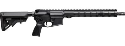 Maxim Defense  MD15 Duty 5.56 NATO 16″ Black Nitride Threaded Barrel, Black Anodized Aluminum Receiver w/Picatinny Rail, M-LOK Handguard, B5 Bravo Black Polymer Stock, Black Polymer Grip