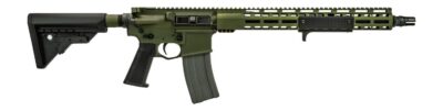 Griffin Armament MK1RECCEWHG-W MK1 RECCE 223 Wylde 30+1 16.10″ Black Anodized Barrel, Warhawk Green Anodized Aluminum Receiver w/Picatinny Rail, M-LOK Handguard, Griffin Extreme Condition Black Polyme