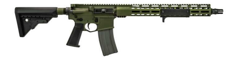 Griffin Armament MK1RECCEWHG-W MK1 RECCE 223 Wylde 30+1 16.10″ Black Anodized Barrel, Warhawk Green Anodized Aluminum Receiver w/Picatinny Rail, M-LOK Handguard, Griffin Extreme Condition Black Polyme