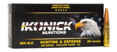 IKONICK IU-300-115HP-B20  300BO 115GR CC    20/25