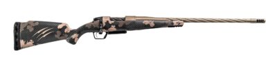 Fierce Firearms ROGSSX22CM18BRS Twisted Rogue XP 22 Creedmoor 3+1 18″ Smoked Bronze Cerakote Spiral Fluted Threaded Stainless Steel Barrel, Drilled & Tapped Receiver, BiPod Rail Forend, Sonora Ambush