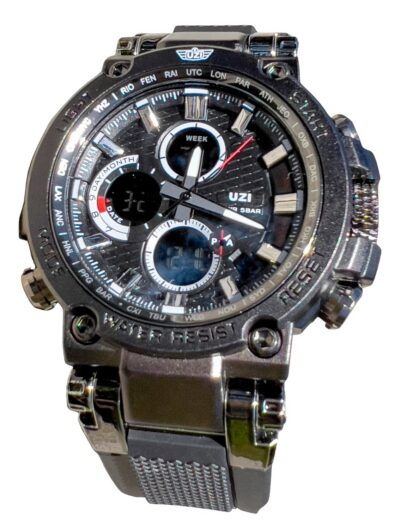 CAMP UZI-W1803BLK UZI SHOCK DIGITAL WATCH BLK