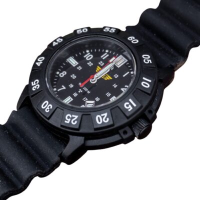 CAMP UZI-001      PROTECTOR WATCH TRIT BK RUBBER