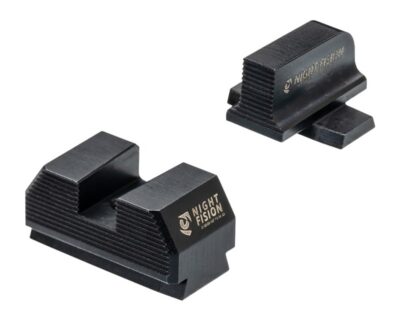 Night Fision Blacked Out Stealth Optic Height Sights