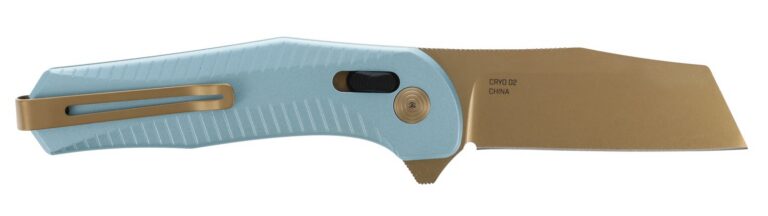 SOG KNIFE 3.4in Blade DIVERGE XR / LIGHT BLUE + GOLD BLISTER PACK FOLDING SOG KNIFE 3.4in Blade DIVERGE XR / LIGHT BLUE + GOLD BLISTER PACK FOLDING