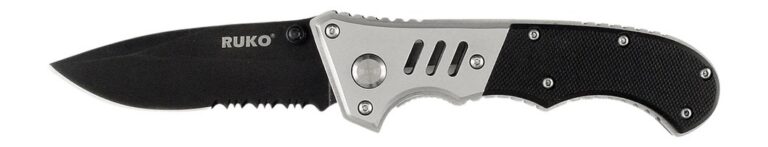 RUKO RUK0128SET 440A TACT/TRAD PAKAWOOD FOLD RUKO RUK0128SET 440A TACT/TRAD PAKAWOOD FOLD