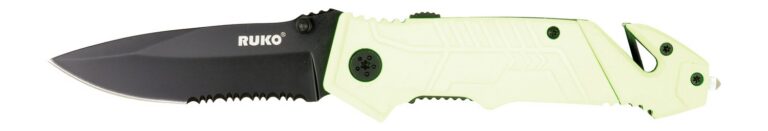 RUKO RUK0144SHG-CS 440A 3-1/4″HIVIZ GRN FOLDING RUKO RUK0144SHG-CS 440A 3-1/4″HIVIZ GRN FOLDING