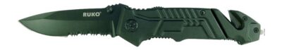 RUKO RUK0144S-CS     440A 3-1/4″BLK RUBBER FOLDING