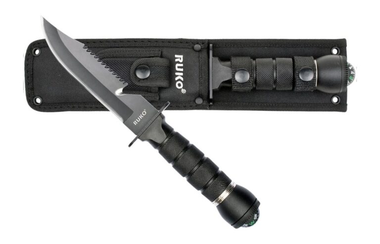 RUKO RUK0163 420J2 6″SURVIVAL FIXED W/COMPASS RUKO RUK0163 420J2 6″SURVIVAL FIXED W/COMPASS