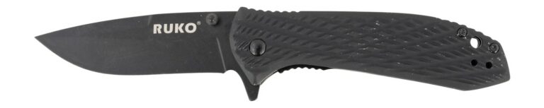 RUKO RUK0179BBK 440C 3-1/4″BLK HANDLE FOLDING RUKO RUK0179BBK 440C 3-1/4″BLK HANDLE FOLDING