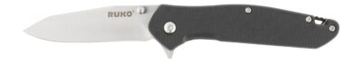 RUKO RUK0187BK    420A 3.25″TACT BLK GFR FOLDING