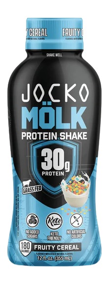 JOCKO 29243 MOLK RTD FRUITY CEREAL PROTEIN 12PK JOCKO 29243 MOLK RTD FRUITY CEREAL PROTEIN 12PK