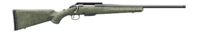 Glenfield 52008 Model A  Full Size 223 Rem 5+1 20″ Matte Black Threaded Barrel, Matte Black Alloy Steel Receiver w/Picatinny Rail, Moss Green Splatter Fixed Synthetic Stock, Right Hand