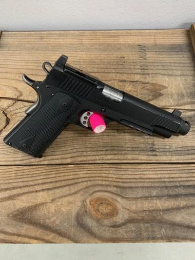 Kimber, Custom TLE/RL II, .45 ACP, Semi Auto, 5″, Black, RMR Optic Cut, Comp Bushing, OEM Bushing
