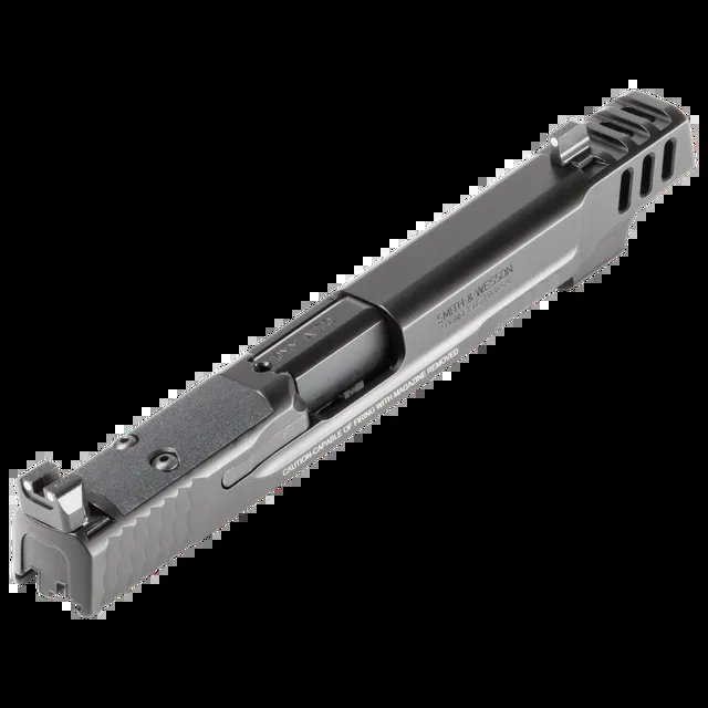 M&P 10mm Performance Center Slide, 5.6″ Barrel, Optic Height Night Sights, Optic Ready, Black