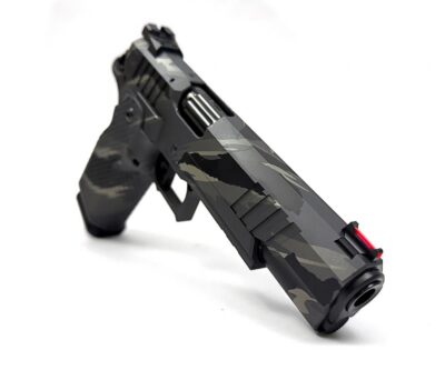 Alpha American AAF-4 Gov Single Shot Pistol – Alpha Stack – Night Ops Multicam Cerakote