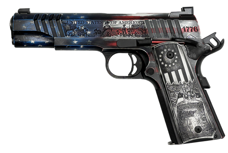 AUTO FOUNDING FATHERS SPECIAL EDITION 1911 45 ACP 5IN BARREL 7RD BLACK STAINLESS WITH BLK CONTROLS 1911TCAC20 AUTO FOUNDING FATHERS SPECIAL EDITION 1911 45 ACP 5IN BARREL 7RD BLACK STAINLESS WITH BLK CONTROLS 1911TCAC20