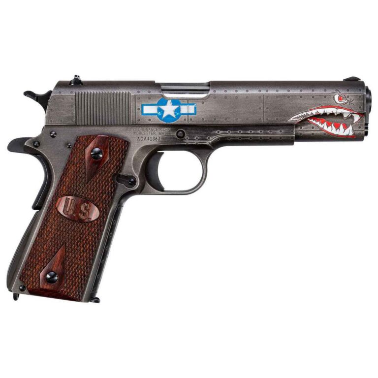 AUTO ORDNANCE 1911A1 BLUED CUSTOM SQUADRON PACKED SOLD AS USED 1911BKOWC3USED