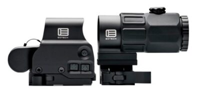 EOTECH COMPLETE SYSTEM INCLUDES EXPS3-DCR HWS G45 MAGNIFIER AND STS SWITCH-TO-SIDE MOUNT HHS IX