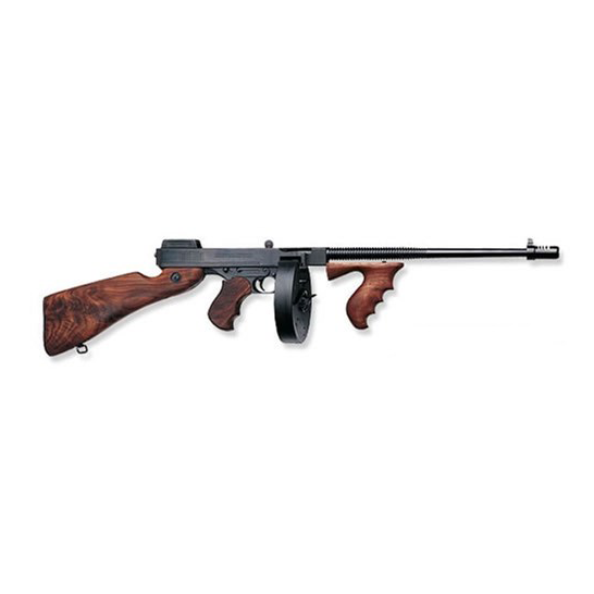 THOMPSON 1927A1 DELUXE WITH 100RD DRUM PACKED SOLD AS USED T1100DUSED THOMPSON 1927A1 DELUXE WITH 100RD DRUM PACKED SOLD AS USED T1100DUSED