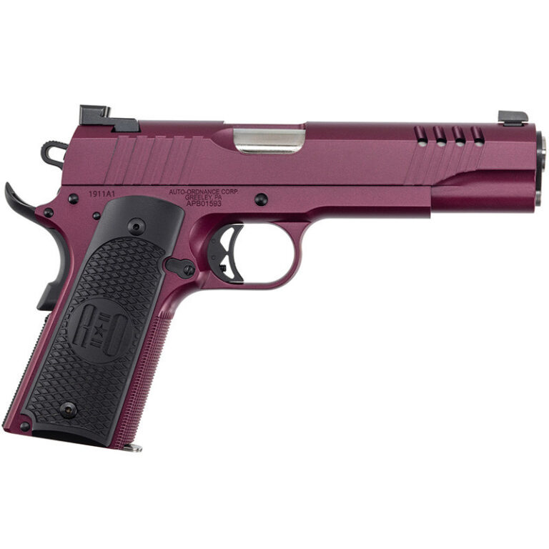 AUTO ORDNANCE 1911TCA BLACK CHERRY PACKED SOLD AS USED 1911TCAC9USED