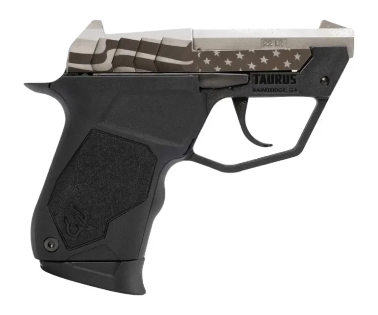 TAURUS 22TUC 22LR 2.5IN BARREL 9RD SS/US FLAG 1-22TUC139-USFLAG