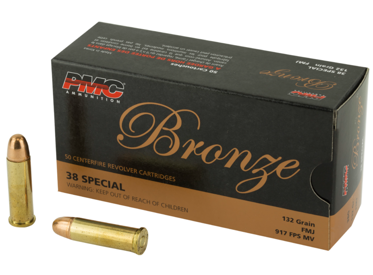 PMC 38G Bronze 38Special 132gr Full Metal Jacket 50 Per Box/20 Case PMC 38G Bronze 38Special 132gr Full Metal Jacket 50 Per Box/20 Case