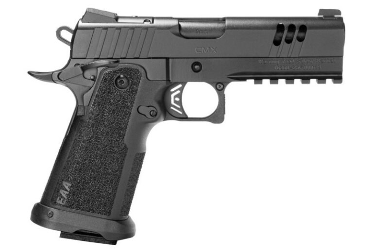EAA GIRSAN WITNESS 2311 CMXX 45ACP 4.25IN BARREL 11RD BLACK OR RMSc AMBI SAFETY ACC RAIL COMPENSATED 395068 EAA GIRSAN WITNESS 2311 CMXX 45ACP 4.25IN BARREL 11RD BLACK OR RMSc AMBI SAFETY ACC RAIL COMPENSATED 395068