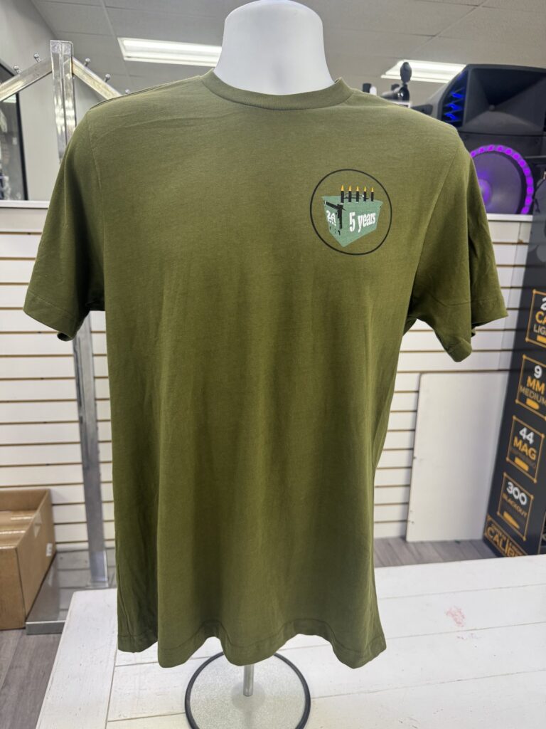 2A Zone 5-Year Green T-Shirt Size 2XL 2A Zone 5-Year Green T-Shirt Size 2XL