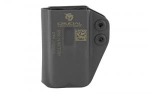 Crucial Concealment 1039 Covert Mag IWB Holster Ambidextrous for Springfield Hellcat/Sig Sauer P365
